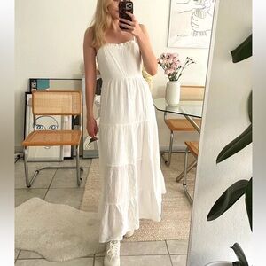 Knox rose Elegant White Maxi Dress size XL